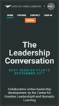 Mobile Screenshot of leadershipconversation.com